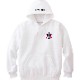 NY cross hoodie white