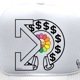 Flower style  Cap White