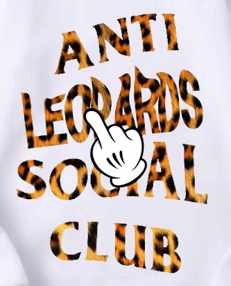 ANTI leopard CLUB Parker White