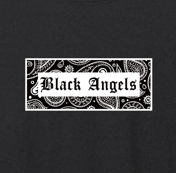 Black angels Reprint Artwork T-shirt