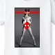 Art Hot N.O4  T Shirt White