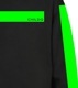 Vivid Green Line Sweat Black