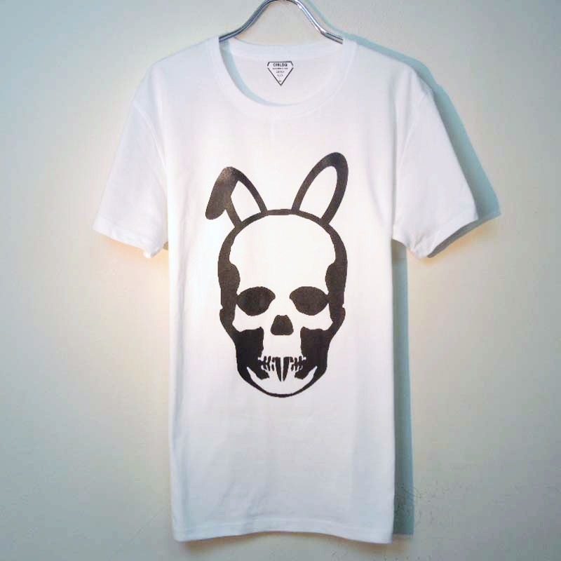 Skull Bunny T-shirt white