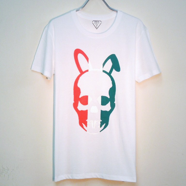 Skull Bunny T-shirt white��Italy