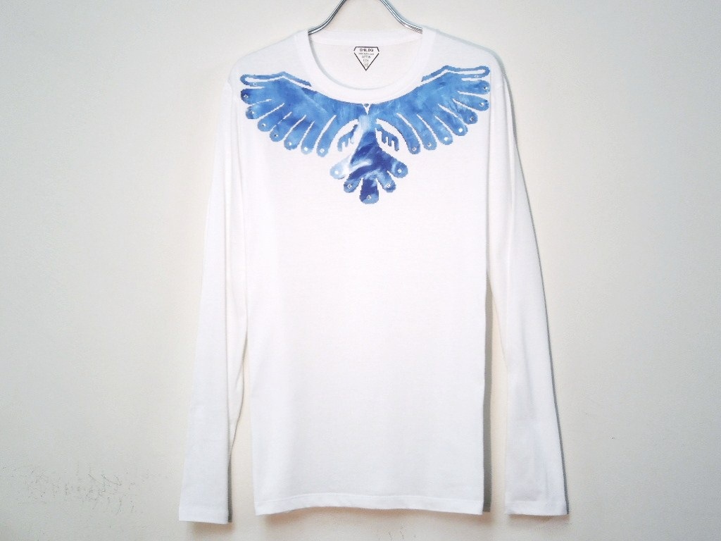 Phoenix Swarovski Long T-shirt  white/blue