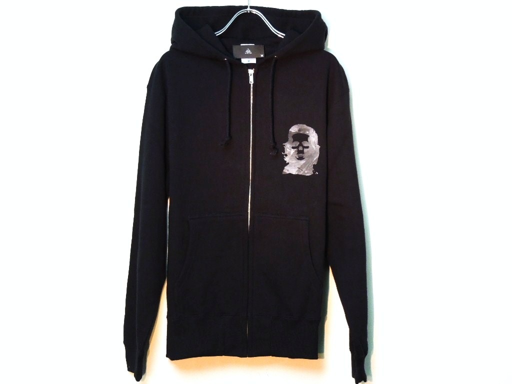 Skull Guevara Zip up Parker Black
