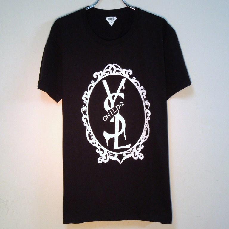 Emblem crash melt  T-shirt Black
