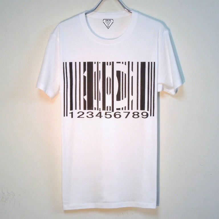 Parody bar code T-shirt White