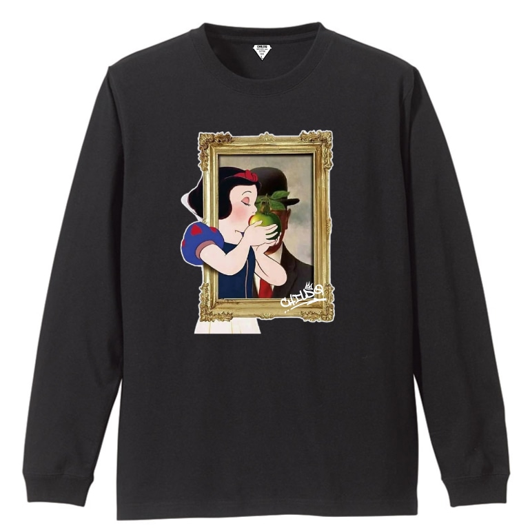 Pop Art Girl N.o1�� Black T-shirt