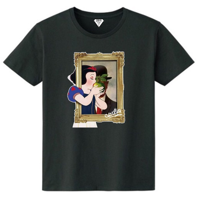 Pop Art Girl N.o1�� Black T-shirt
