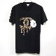 Parody One Hand Swarovski T Shirt Black��Leopard
