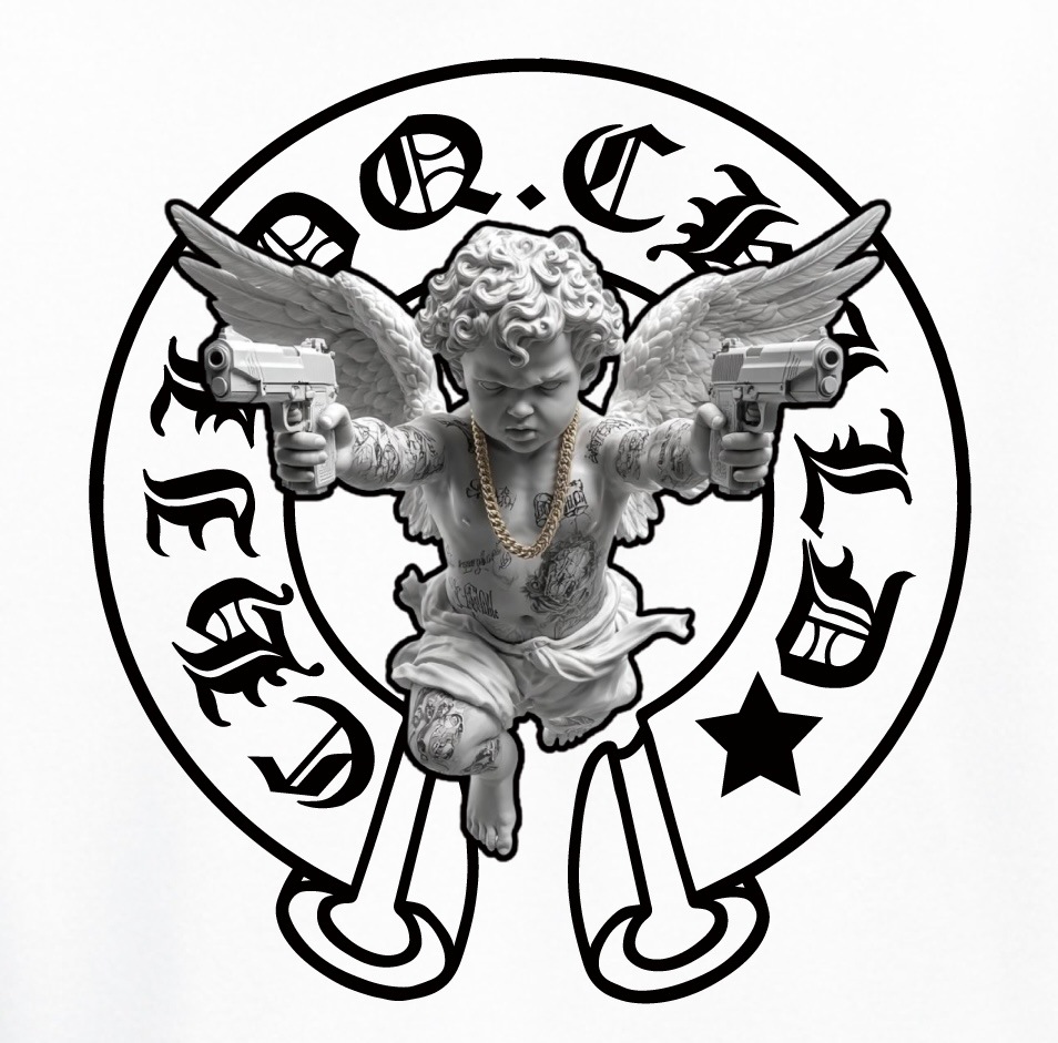 Angel Frame Hoodie White