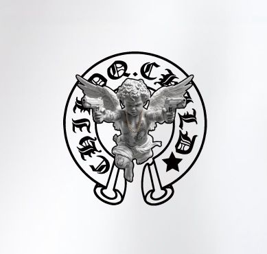 Angel Frame Hoodie White