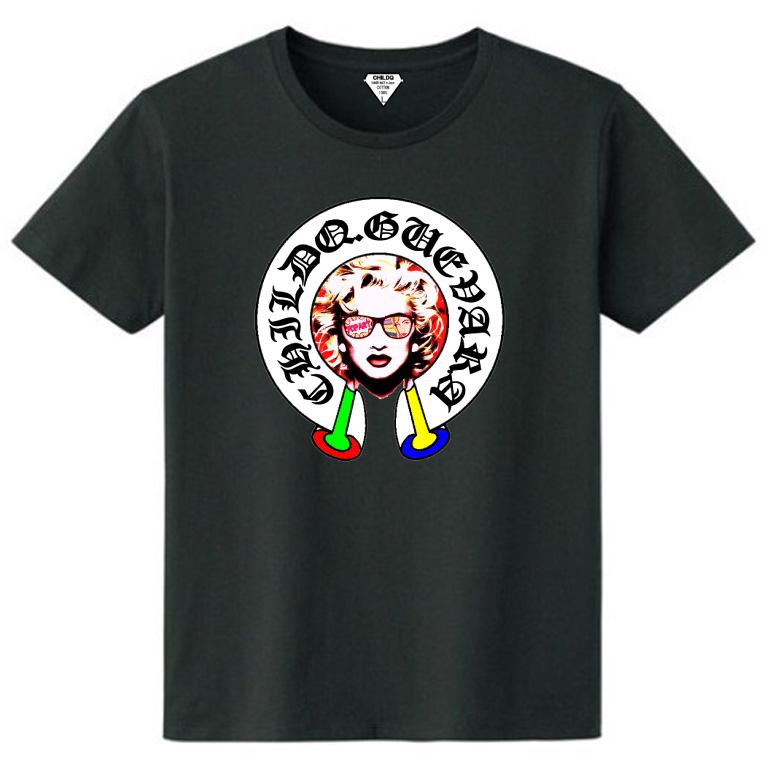 Madonna Old Font T-shirt Black