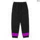 Vivid Pink Line pants Black