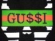 Skull GU $$ I T-Shirt Black