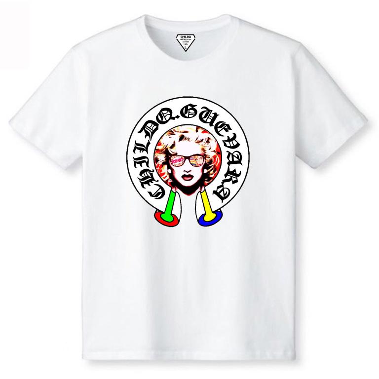 Madonna Old Font T-shirt White