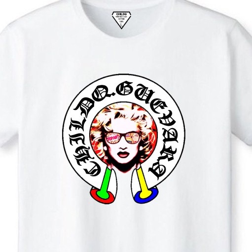 Madonna Old Font T-shirt White