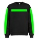 Vivid Green Line set Black