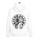 Horse Frame Hoodie White
