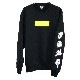 Hand sign yellow box sweat