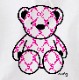 Bear monogram hoodie White