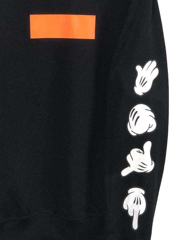 Hand sign Orange box sweat