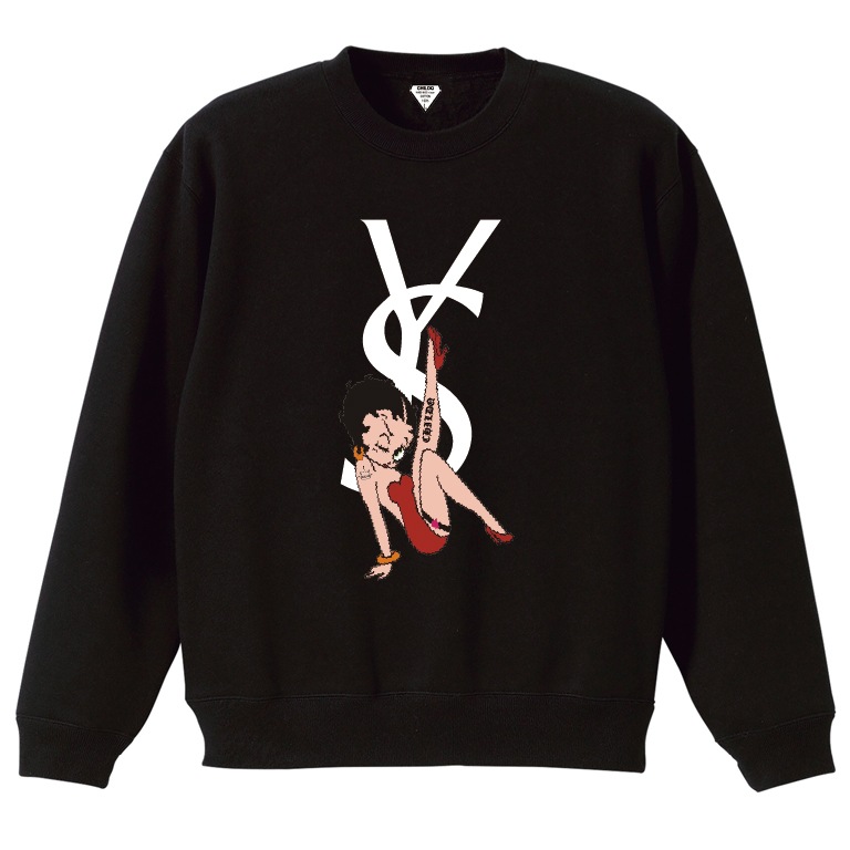 CHILDQ & Betty sweat Black