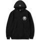 David Frame Hoodie Black