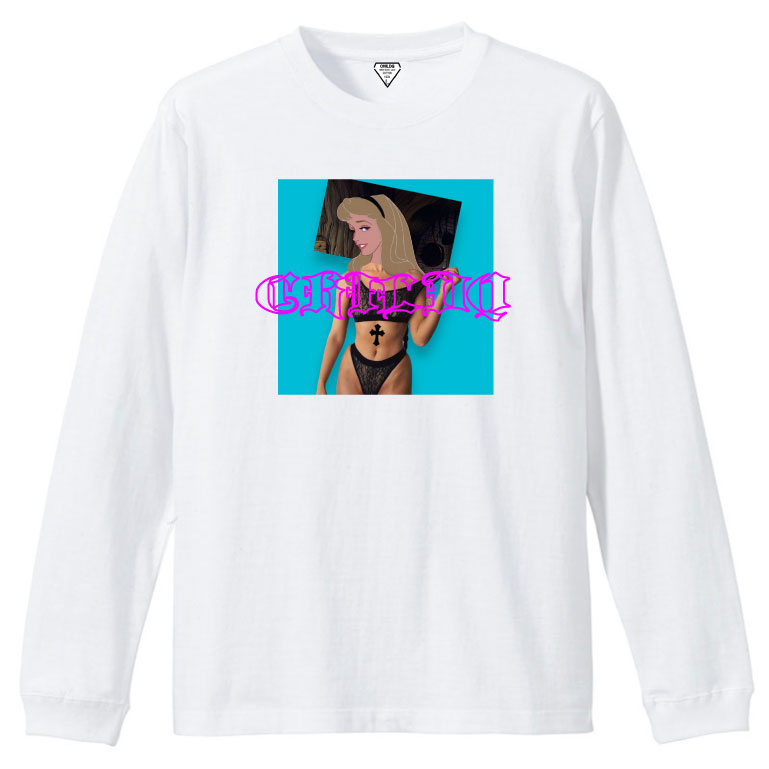 Pop Art Girl N.o7 White T-shirt