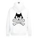 CHILDQ & FELIX Bone Hoodie White