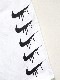 Parody Melt Mark Half pants White