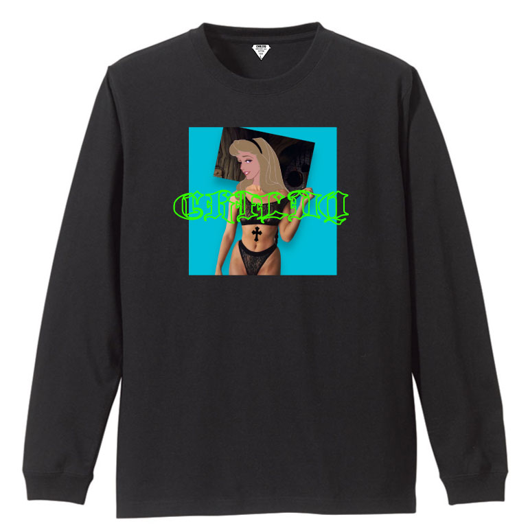 Art Girl N.o7 Black T-shirt