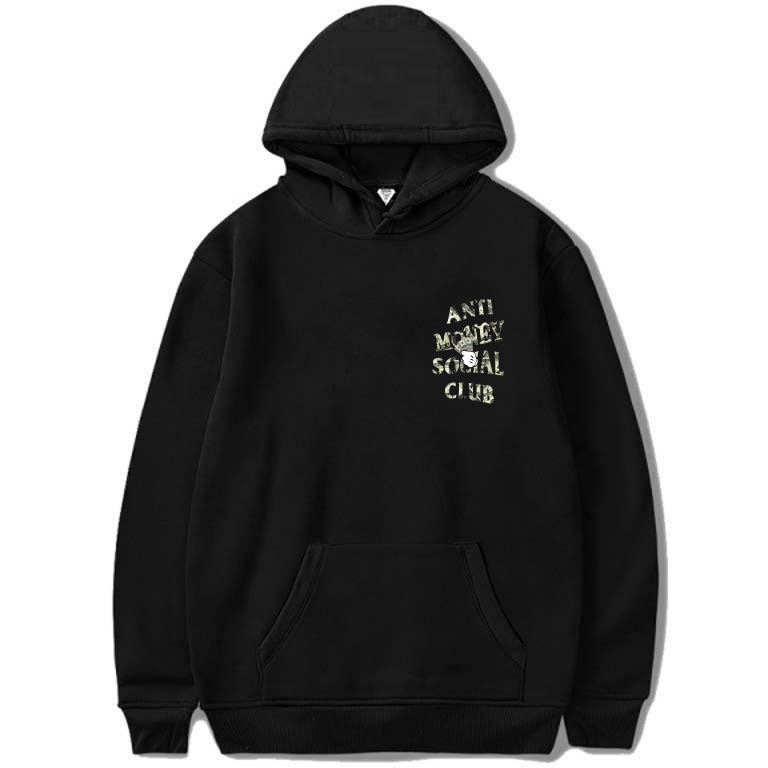 Anti Money Club Hoodie Black