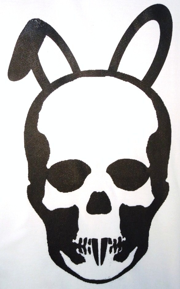 Skull Bunny T-shirt white