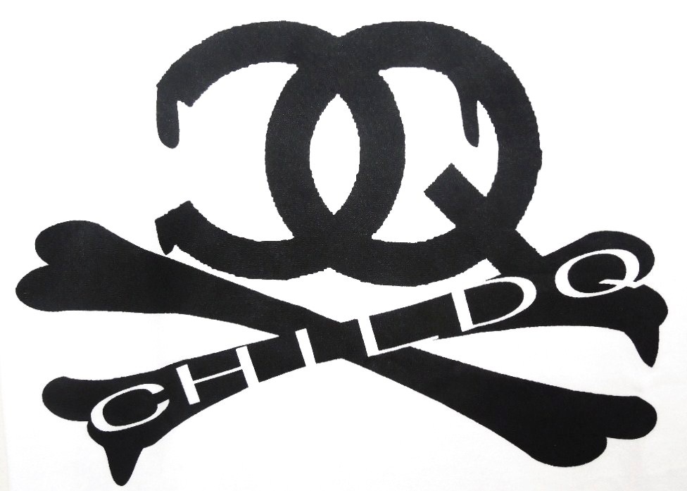 CQ bone whiet  T-shirt