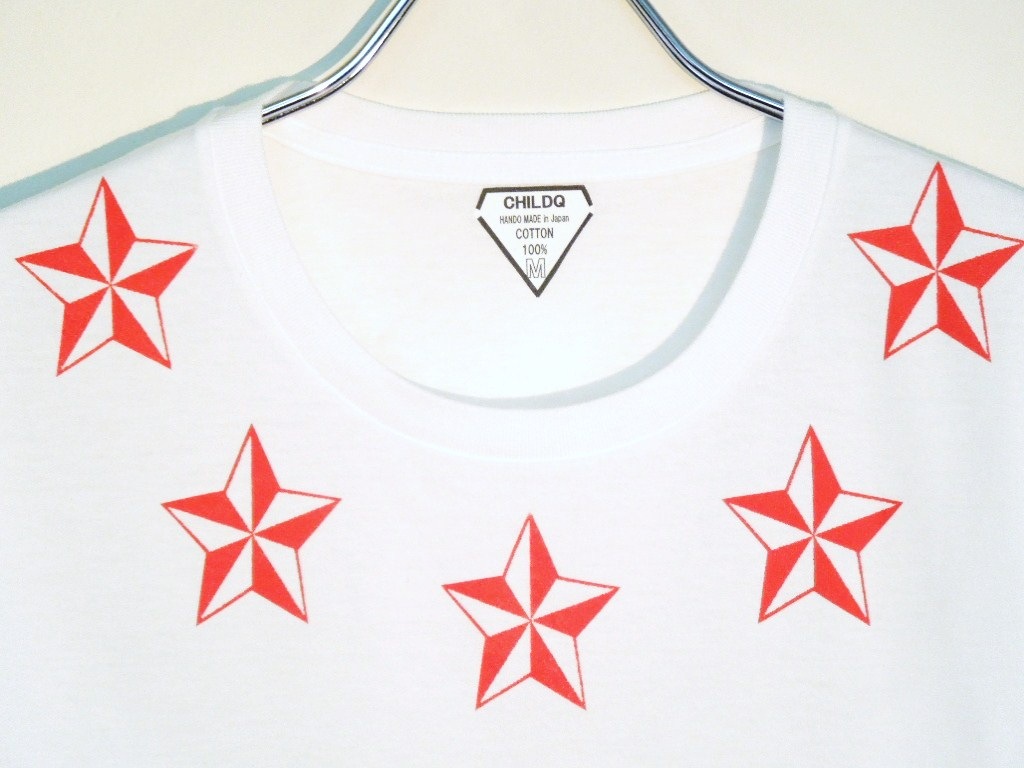 Five Rock Star T-shirt��white��Red