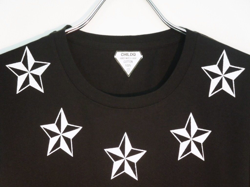 Five Rock Star T-shirt��black��white