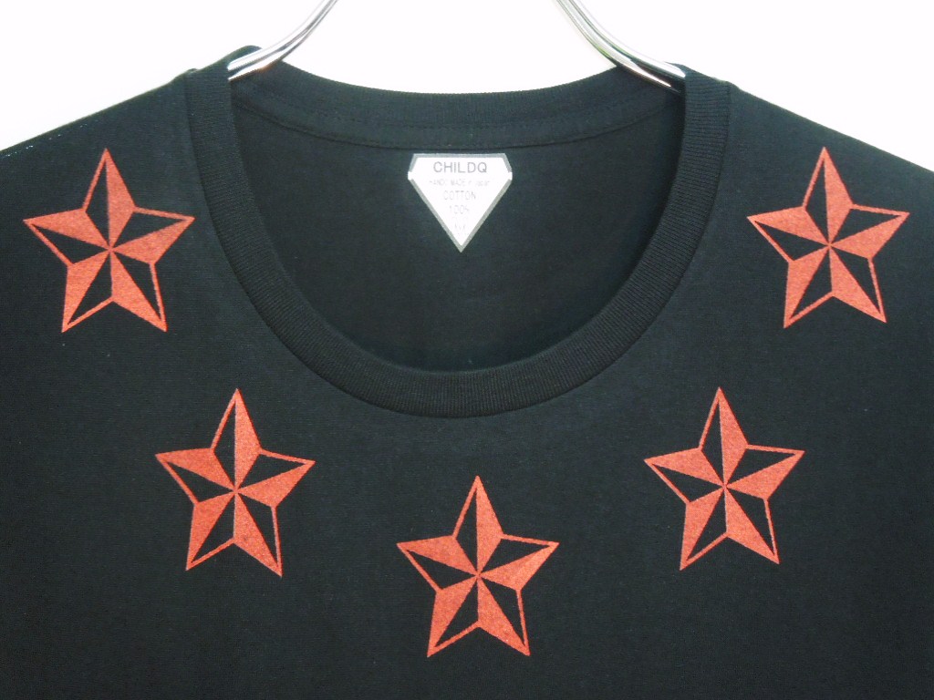 Five Rock Star T-shirt��Black��Red