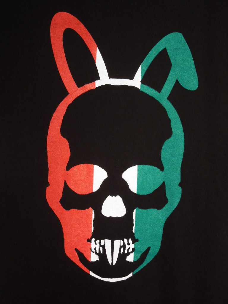 Skull Bunny T-shirt Black��Italy