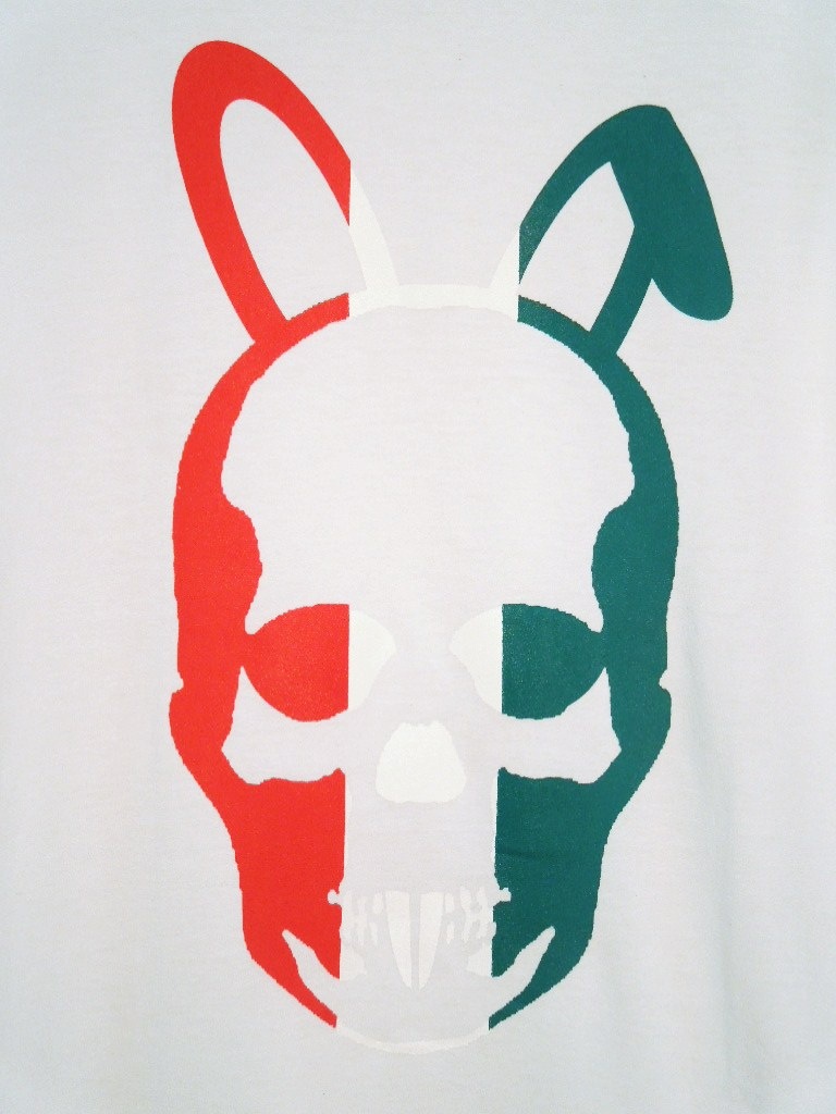 Skull Bunny T-shirt white��Italy