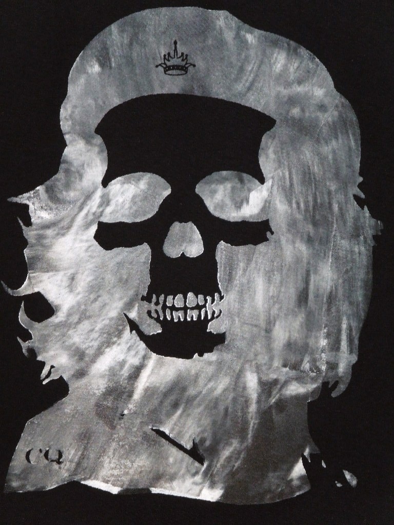 Skull Guevara Long T-shirt black