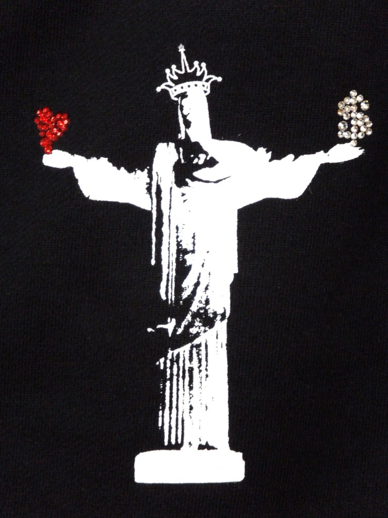Jesus Swarovski Sweat pants black