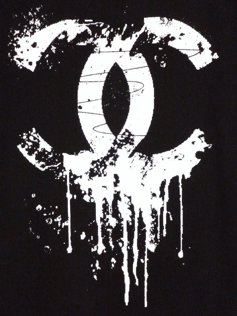 Parody Melting T-shirt Black