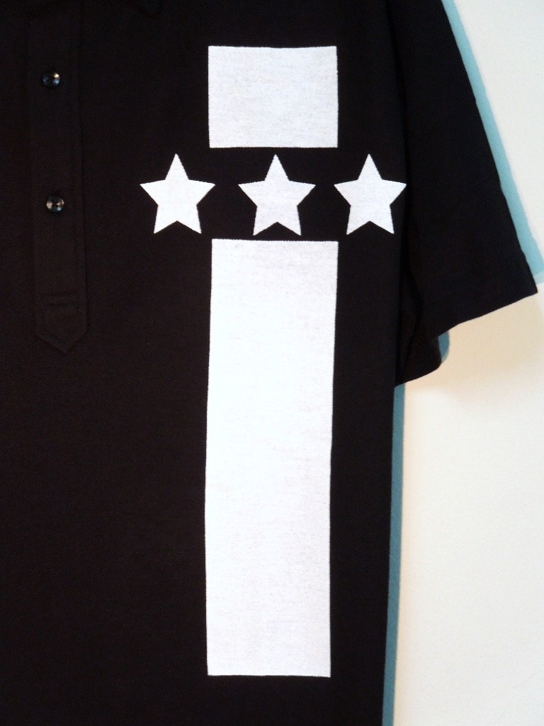 Line Star polo shirt black