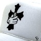 Cross hand Swarovski cap White