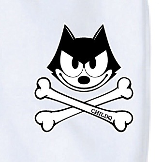 CHILDQ & FELIX Bone  pants white