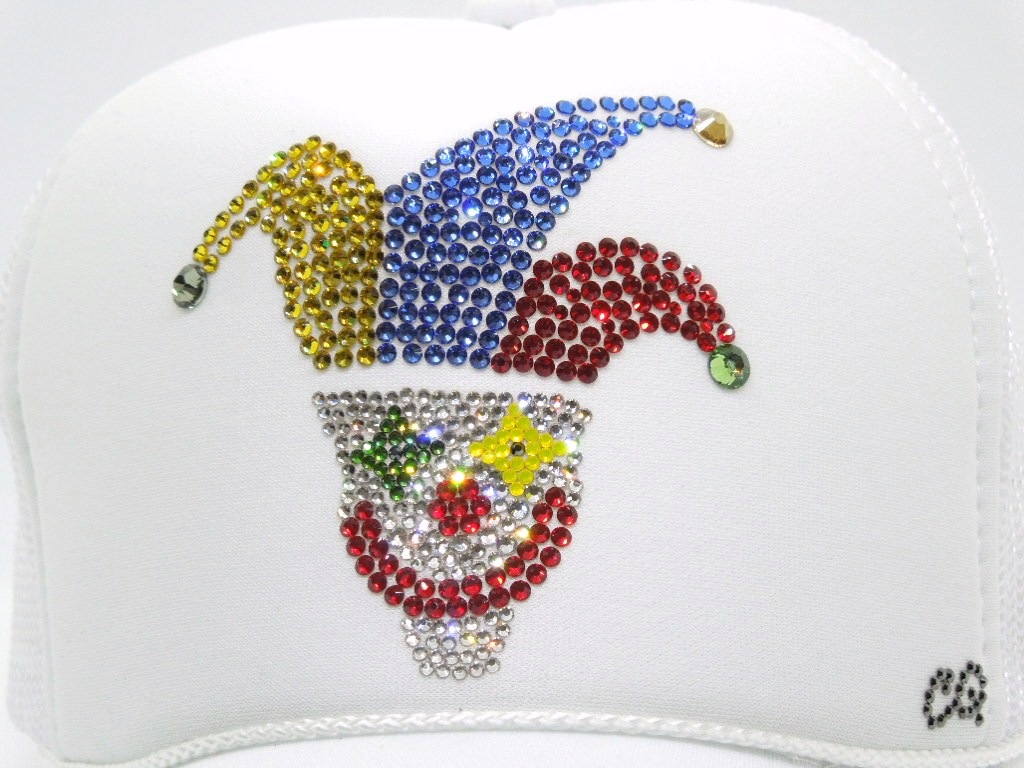 Piero Swarovski Cap ��hite