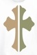 camouflage cross hoodie white