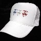 Three Parody Melt Swarovski Cap White France color